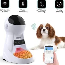 Smart WiFi Pet Feeder - Automatischer Futterspender für Katzen und Hunde