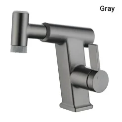 Smarter Wasserfall-Wasserhahn – Temperaturregelung mit futuristischem Display