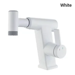 Smarter Wasserfall-Wasserhahn – Temperaturregelung mit futuristischem Display