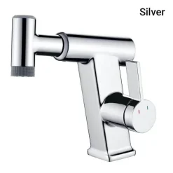 Smarter Wasserfall-Wasserhahn – Temperaturregelung mit futuristischem Display