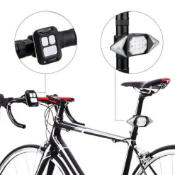 Smartes Fahrradlicht mit Fernbedienung – Innovative Blinker-Sicherheitslampe