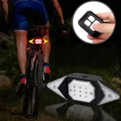 Smartes Fahrradlicht mit Fernbedienung – Innovative Blinker-Sicherheitslampe