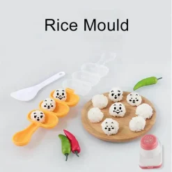 Smiley-Sushi-Formen-Set – DIY-Bento-Dekorationsset