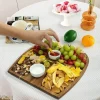 Snacktablett in Po-Form – lustiges Serviertablett für Partys für Erwachsene