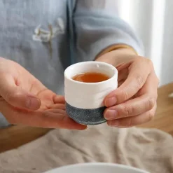 Snowflake Sake Set - Elegante Weißweingläser