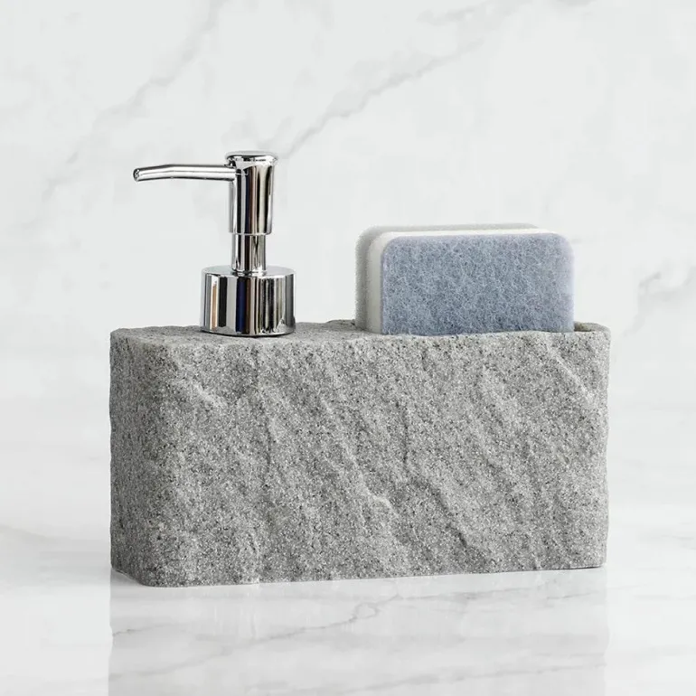 Soap and Scrub Holder - Kitchen and Bathroom Organizer