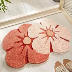 Soft Absorbent Bath Mat - Meadow Tufted Bathroom Rug