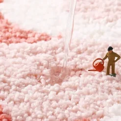 Soft Absorbent Bath Mat - Meadow Tufted Bathroom Rug