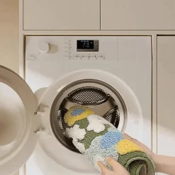 Soft Absorbent Bath Mat - Meadow Tufted Bathroom Rug