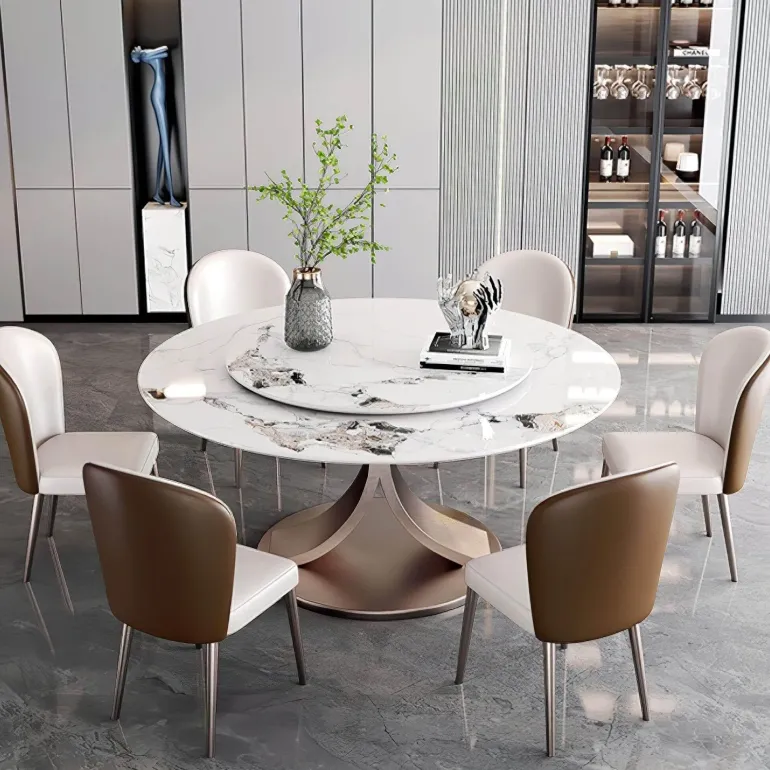 Solange Slate Esstisch - Moderne Esszimmermöbel