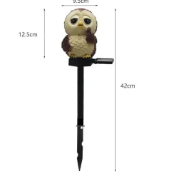 Solar Eulenlaterne - Dekorative Außenleuchte