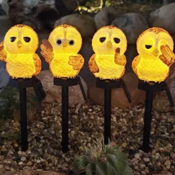 Solar Eulenlaterne - Dekorative Außenleuchte