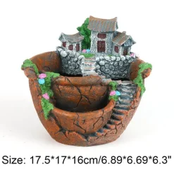 Solar Fairy House Lamp - Decorative Outdoor Garden Light