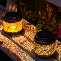 Solar Gartenlaternen – Dekorative Außenbeleuchtung