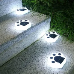Solar Katzenpfoten Außenlampe - Dekoratives Solarlicht
