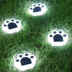 Solar Katzenpfoten Außenlampe - Dekoratives Solarlicht