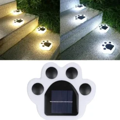 Solar Katzenpfoten Außenlampe - Dekoratives Solarlicht