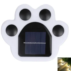 Solar Katzenpfoten Außenlampe - Dekoratives Solarlicht
