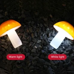 Solar Pilz Gartenleuchte - Outdoor Dekor