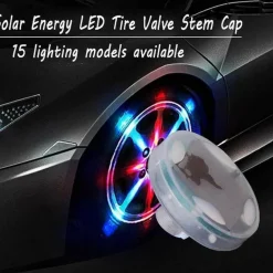 Solar RGB LED Reifenlicht - Automatisch leuchtendes Autozubehör