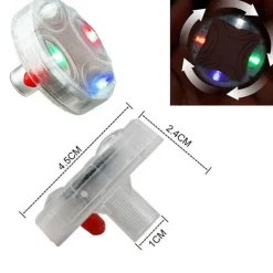 Solar RGB LED Reifenlicht - Automatisch leuchtendes Autozubehör