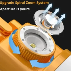 Solarbetriebene wiederaufladbare Campinglaterne – LED-Explorer-Licht für den Außenbereich