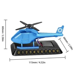 Solarbetriebener Hubschrauber-Lufterfrischer – Einzigartiges Autodekor