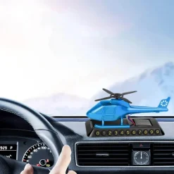 Solarbetriebener Hubschrauber-Lufterfrischer – Einzigartiges Autodekor