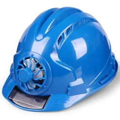 Solarbetriebener Kühlventilatorhelm – Sicherheitskopfbedeckung für Arbeiten im Freien