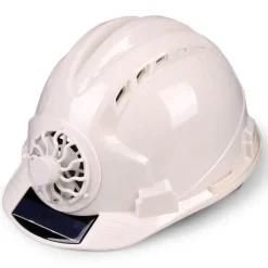 Solarbetriebener Kühlventilatorhelm – Sicherheitskopfbedeckung für Arbeiten im Freien