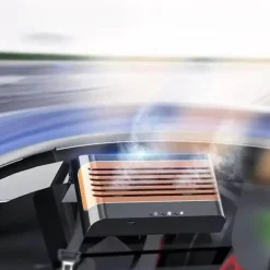 Solarbetriebenes Auto-Luftreiniger-Lüfterreinigungssystem