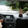 Solarbetriebenes Mittelfinger-Auto-Armaturenbrett-Dekor – lustiges Auto-Accessoire