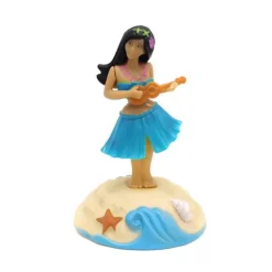 Solarbetriebenes Mittelfinger-Auto-Armaturenbrett-Dekor – lustiges Auto-Accessoire