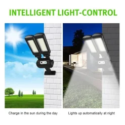 Solar-Bewegungsmelderlampe – Wasserdichtes, intelligentes, solarbetriebenes Licht