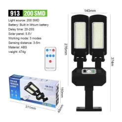 Solar-Bewegungsmelderlampe – Wasserdichtes, intelligentes, solarbetriebenes Licht