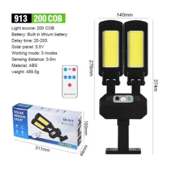 Solar-Bewegungsmelderlampe – Wasserdichtes, intelligentes, solarbetriebenes Licht