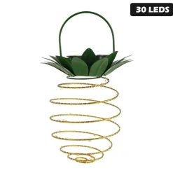 Solar-Gartenleuchte Ananas – Dekorative Außenlampe