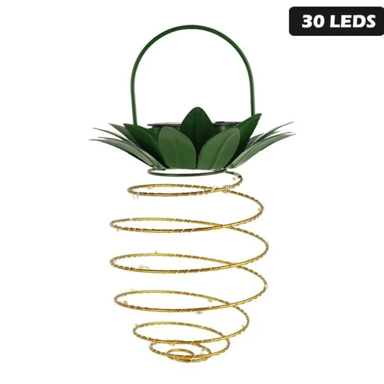Solar-Gartenleuchte Ananas – Dekorative Außenlampe