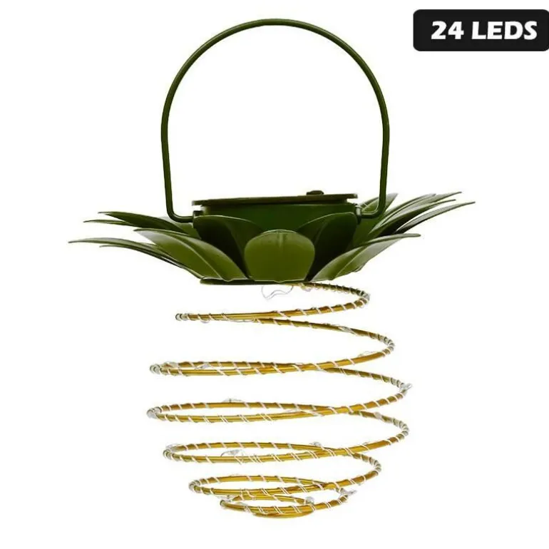 Solar-Gartenleuchte Ananas – Dekorative Außenlampe