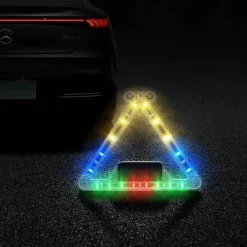 Solar-LED-Blitzlicht - Notfall-Warnlampe