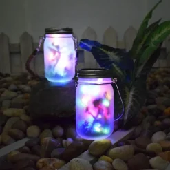 Solar-LED-Gartenlaterne – dekorative Außenbeleuchtung