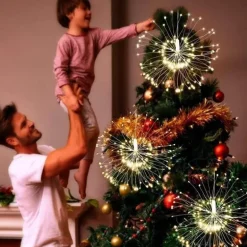 Solar-LED-Starburst-Partylichter – dekorative Außenbeleuchtung