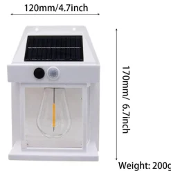 Solar-LED-Wandleuchte – Intelligente Energiebeleuchtung für den Außenbereich