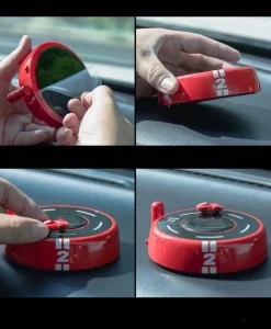 Solar-Luftreiniger fürs Auto – Umweltfreundlicher Lufterfrischer mit rotierendem Design