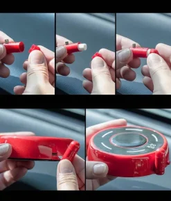 Solar-Luftreiniger fürs Auto – Umweltfreundlicher Lufterfrischer mit rotierendem Design