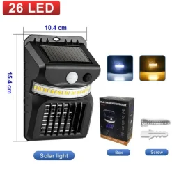 Solar-Mückenvernichter-Licht - Infrarotlampe für den Außenbereich