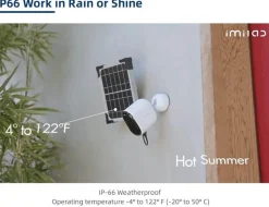 Solar-Sicherheitskamera – Intelligente IP-Überwachung im Außenbereich