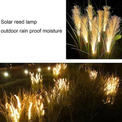 Solarwasserdichte Terrassenleuchten - Dekorative Außenbeleuchtung