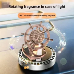 Solar-Windmühlen-Lufterfrischer – Umweltfreundliches Auto-Aroma