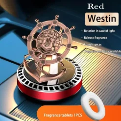 Solar-Windmühlen-Lufterfrischer – Umweltfreundliches Auto-Aroma